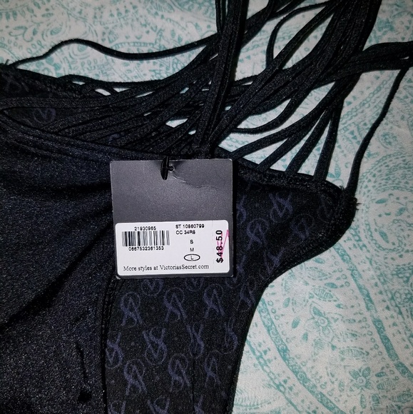 STUNNING BLACK VICTORIA'S SECRET BIKINI - Picture 3 of 8