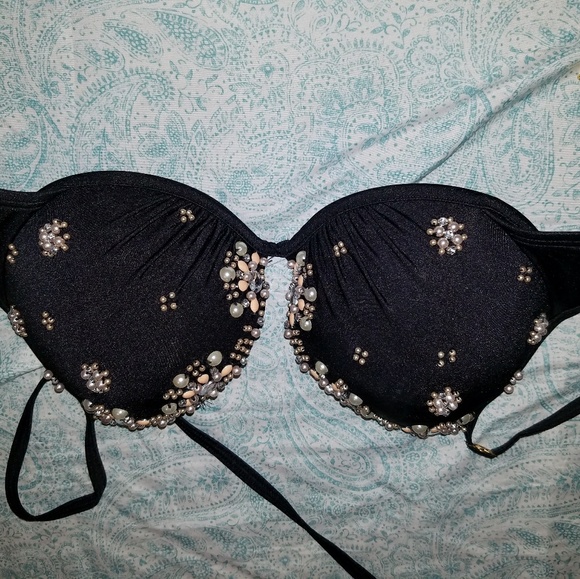 STUNNING BLACK VICTORIA'S SECRET BIKINI - Picture 7 of 8