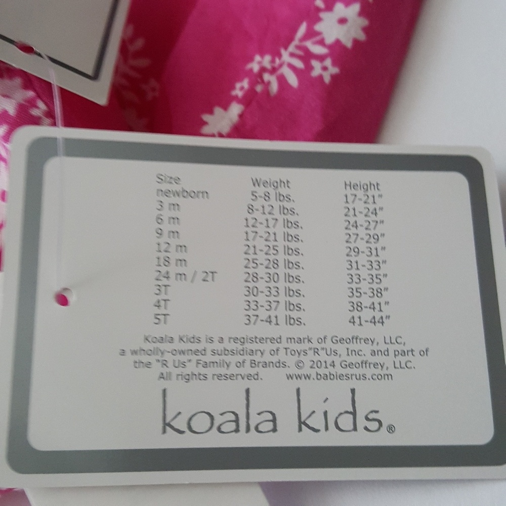 🆕️Koala Kids baby girl pink floral Sundress - Picture 3 of 6