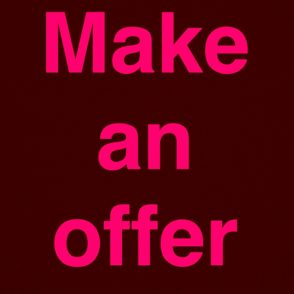 Offers are welcome !