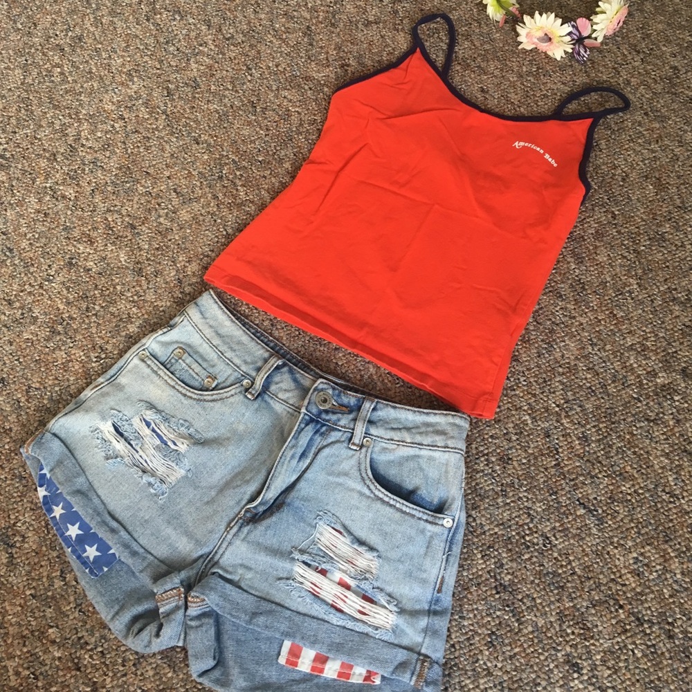 Tank top and shorts