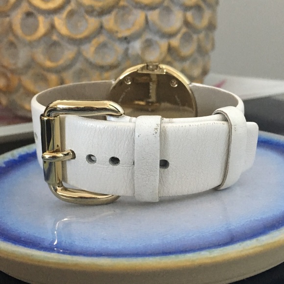 Marc by Marc Jacobs White Leather Watch