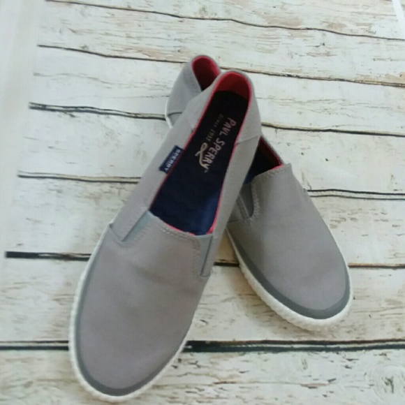 Sperry Shoes - Paul Sperry Sayel Dive Gray Sneaker Shoes 8.0