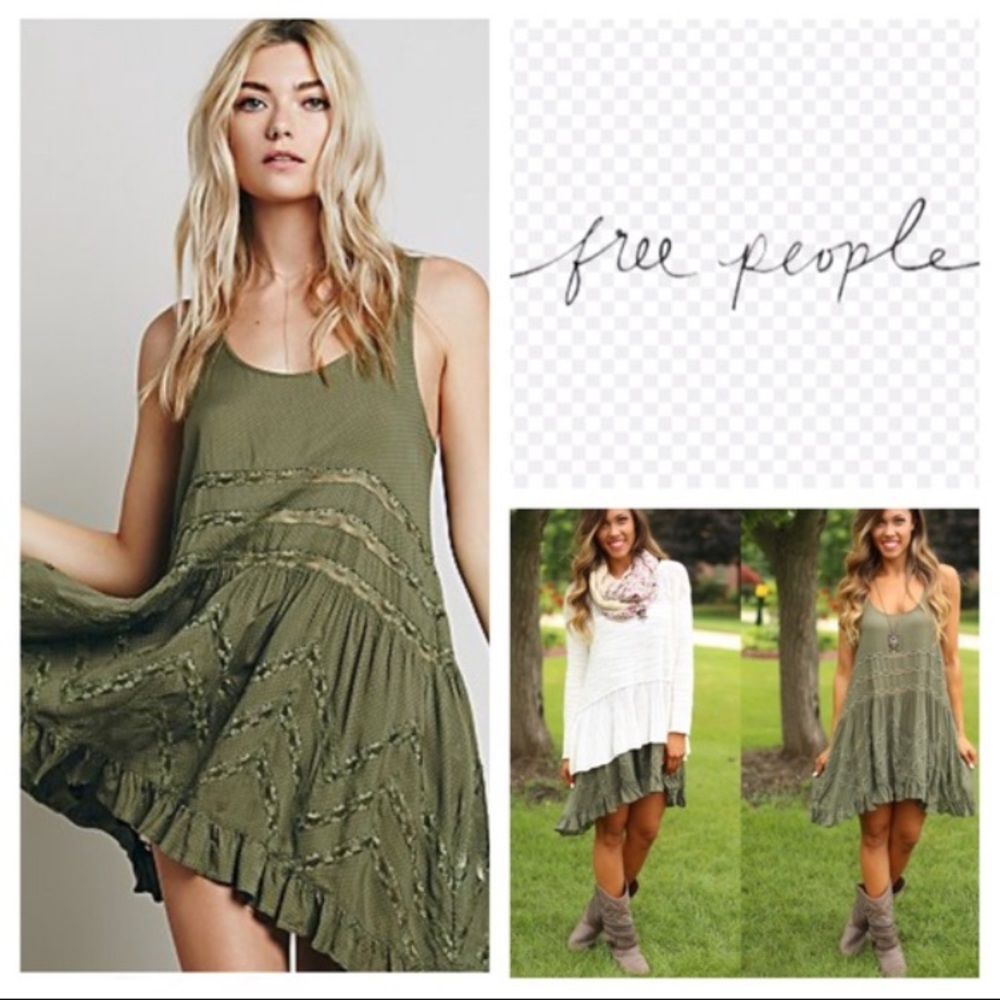 FREE PEOPLE Trapeze Slip Dress