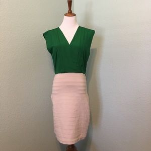 Express Wrap-Top Bandage Dress