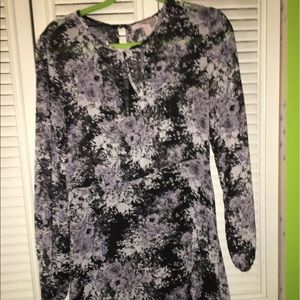 Multicolored floral dress