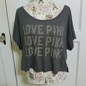 🐙Victoria Secret/Pink Crop Top.