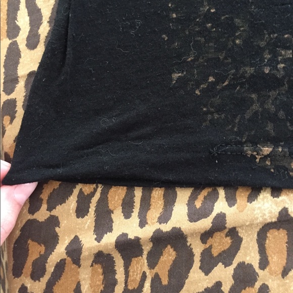 ☠️ 🖤 Lipstick Prophets Leopard skull burnout tank - Picture 6 of 7