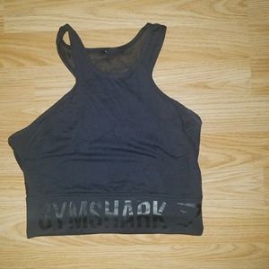 Gymshark mesh back crop top