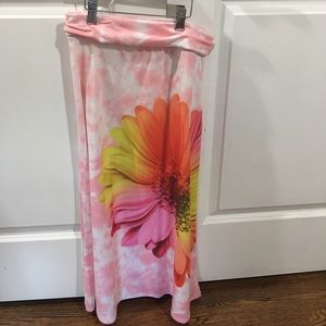 Justice: Long Skirt with Flower