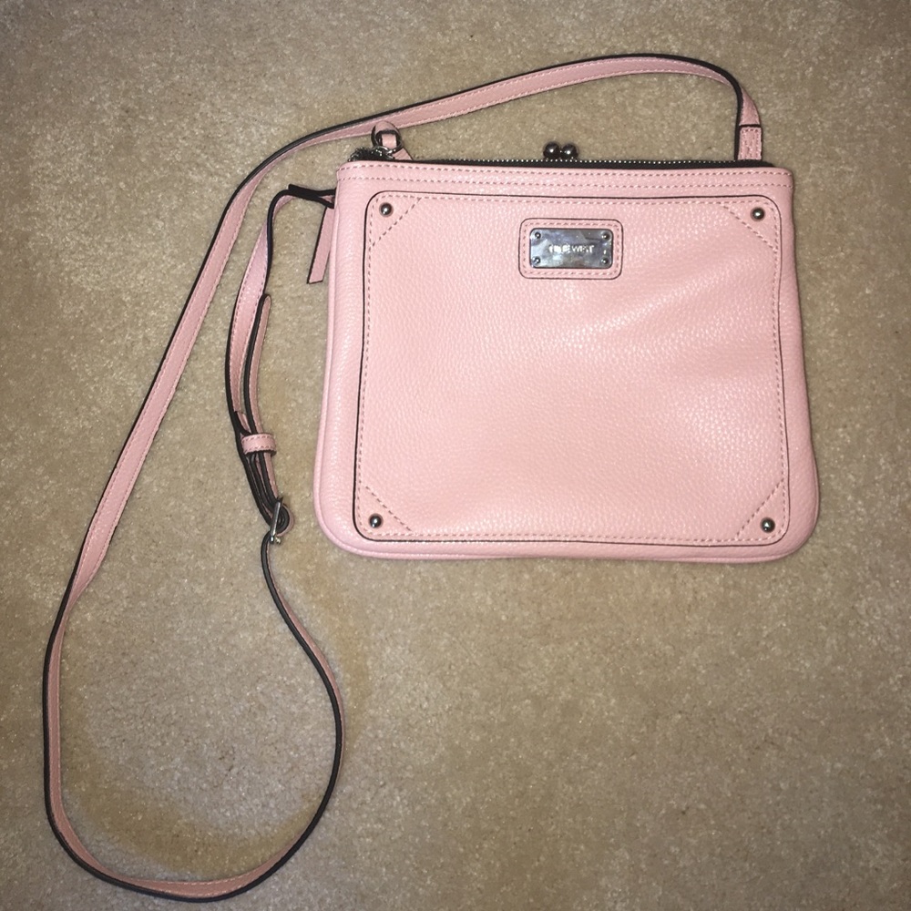 NWOT Nine West Baby Pink Cross Body