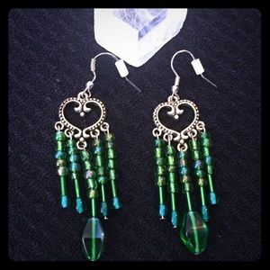 Handmade beaded earrings