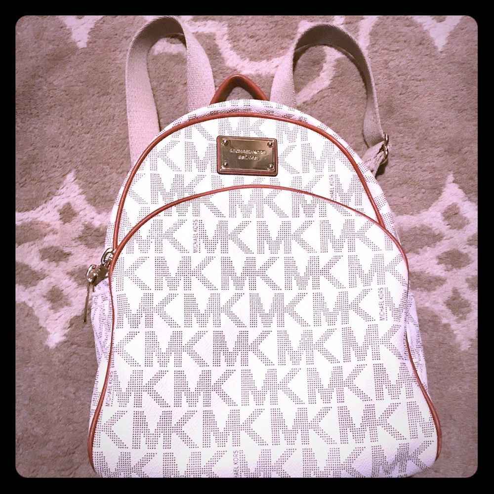 Michael Kors Abbey monogrammed backpack
