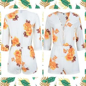 Floral Romper