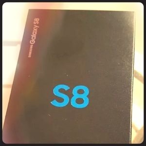 Sealed New Samsung S8 - Midnight Black - 64GB LTE
