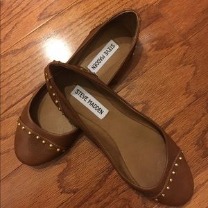 Brand new Steve Madden brown flats