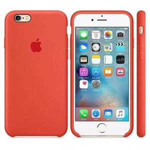 NWT Apple silicone case (6 Plus/6S Plus)