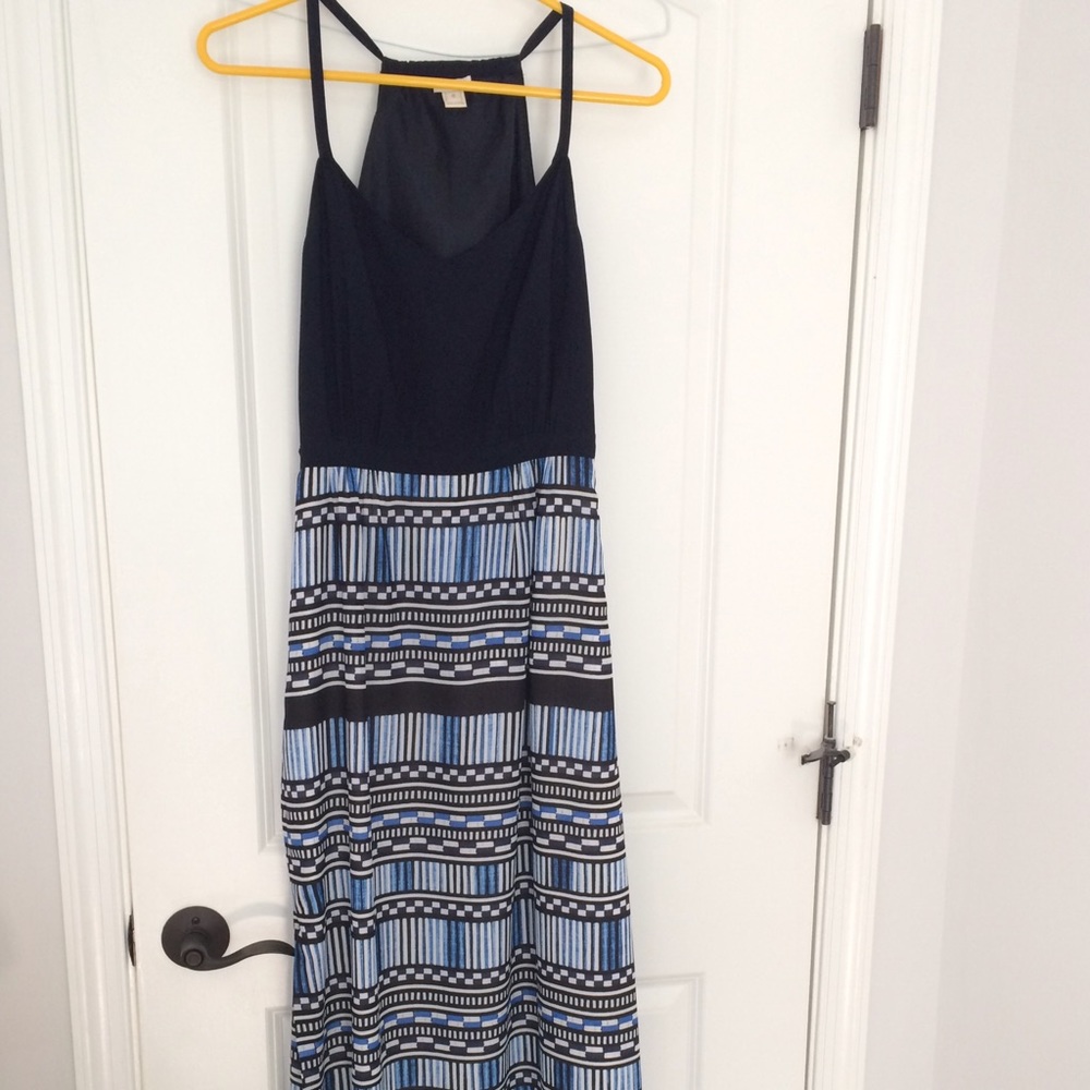 J.crew factory maxi dress Sz 0 EUC