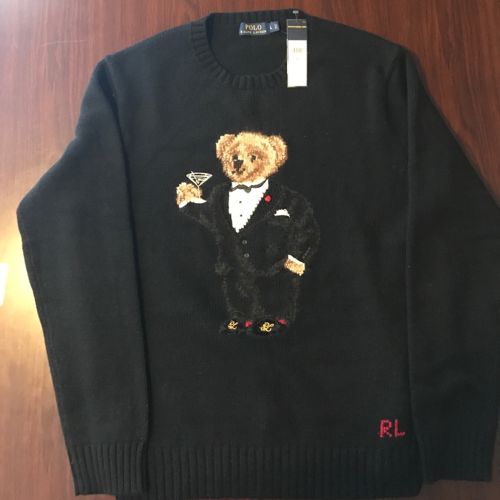 100% authentic NWT vintage style Polo sweater