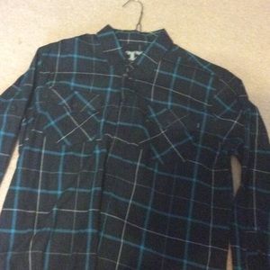 Long sleeve men's  dress shirt size large