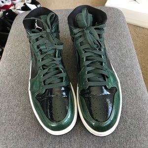 jordan 1 green patent leather