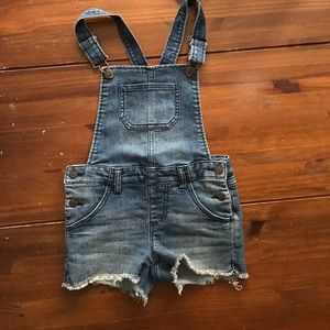 overall shorts