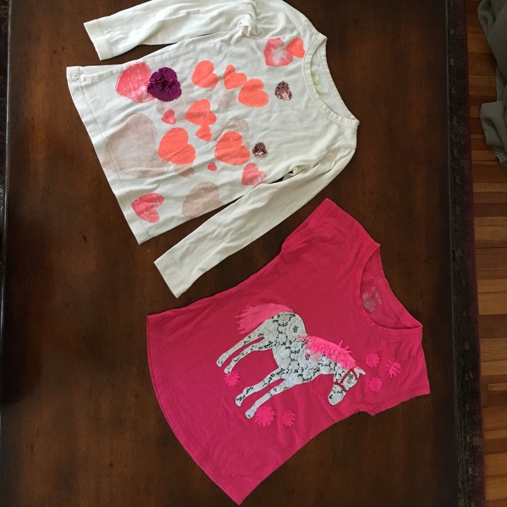 Two tee shirts