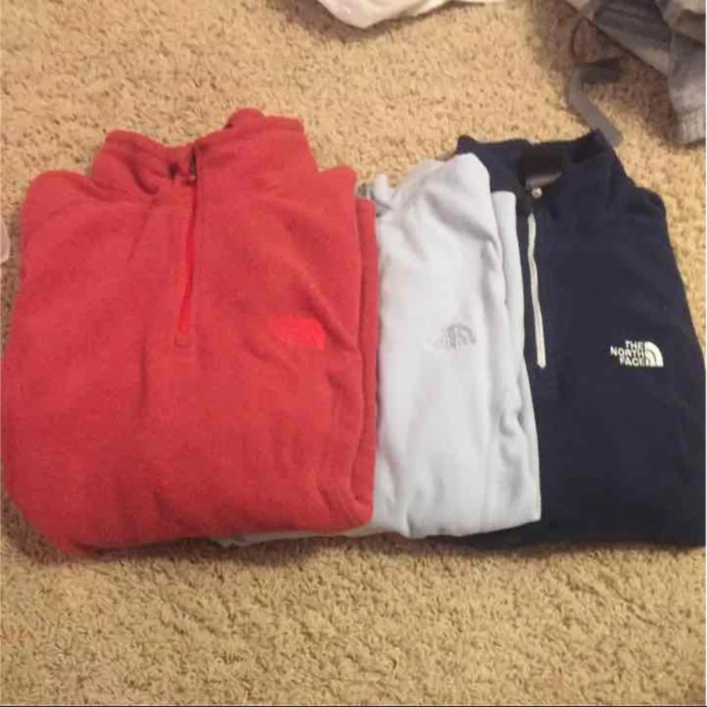 North face 1/4 zip