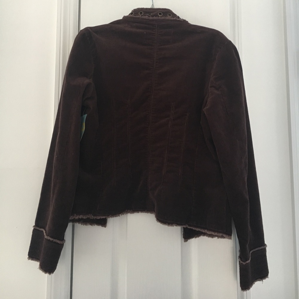 NWT Forever 21 Corduroy Jacket with Grommets - Picture 6 of 8