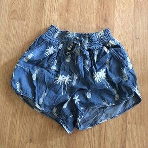 Pineapple shorts