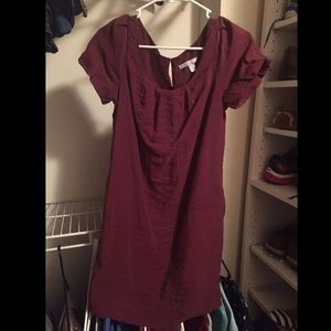Maroon dress