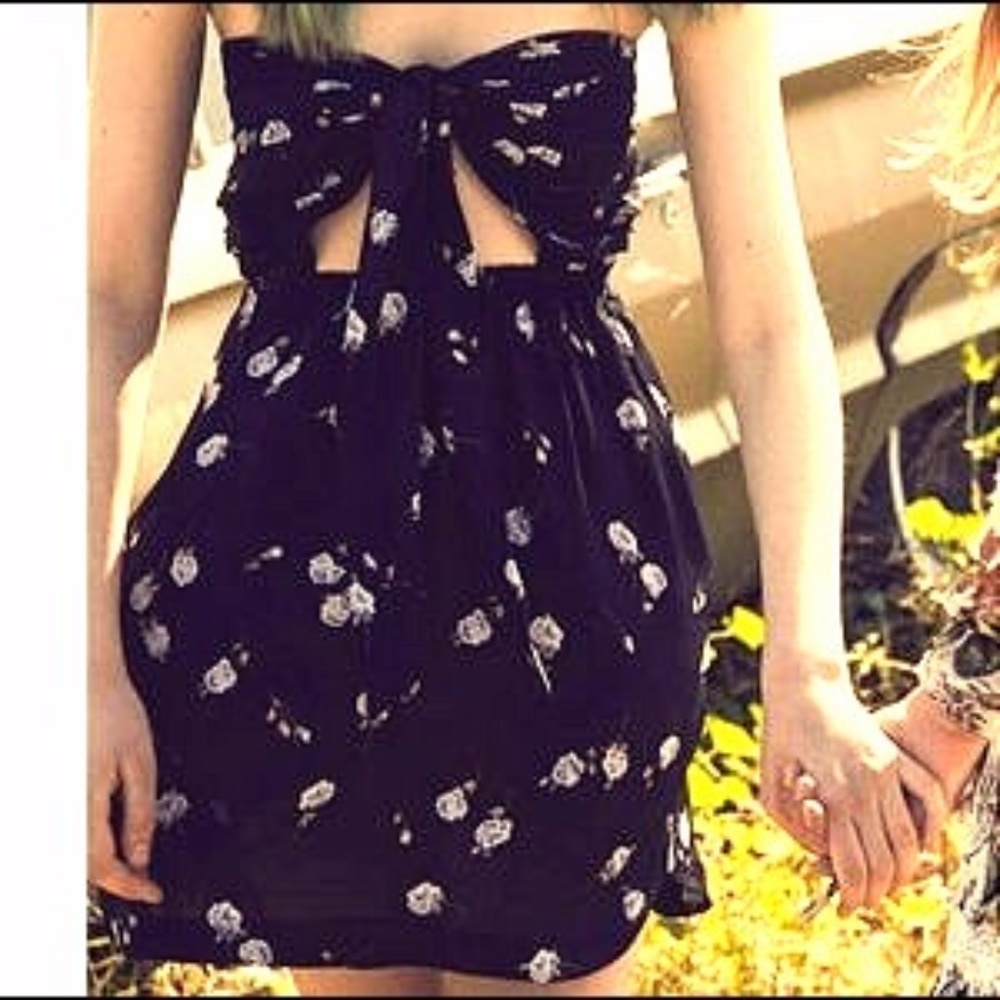 For love and lemons Strapless Shirtdress