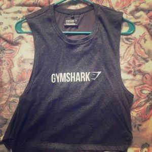 GYMSHARK Cropped Mesh Tank