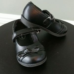Stride Rite Toddler Girl Black Dress Shoes