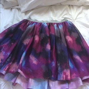water colored skirt from Target
