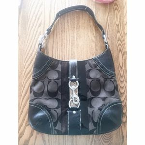 Coach Signature Large Hobo Bag Chocolate brown