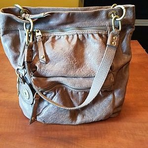 Brown Fossil Handbag