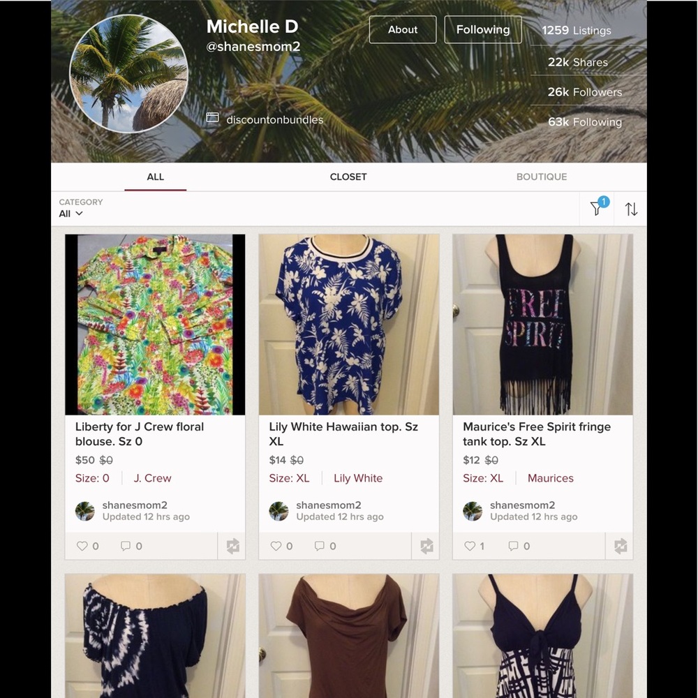 Check out my other closet for adult clothes.