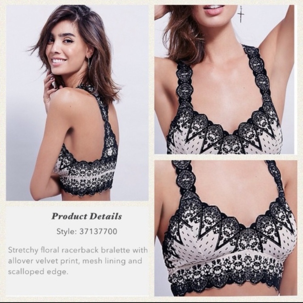 FREE PEOPLE Galloon Racerback Bralette