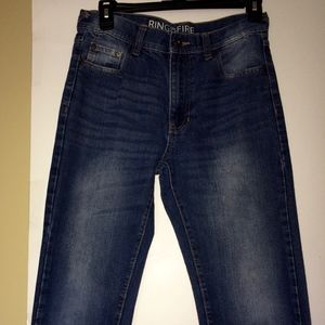 Ring Of Fire Distressed Jeans Slim fit size 16