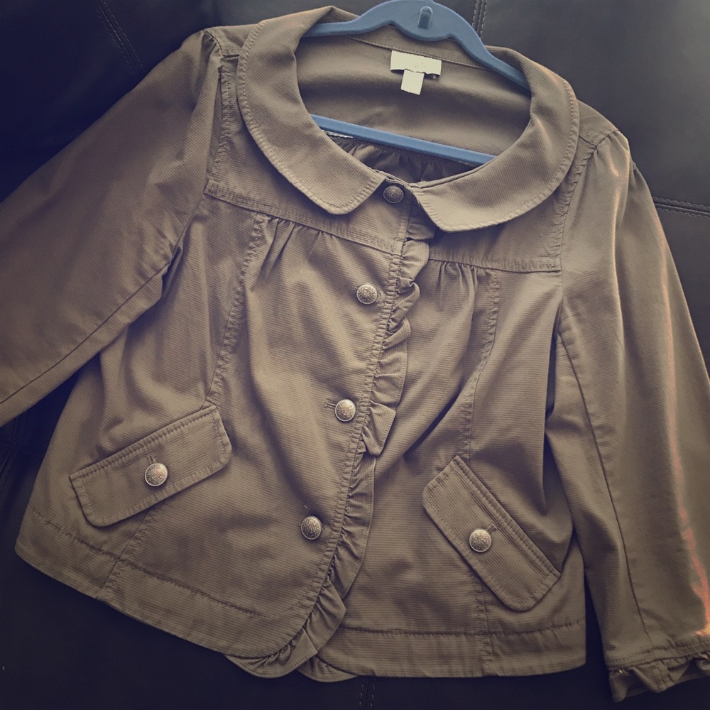 Loft light weight 3/4 sleeve jacket