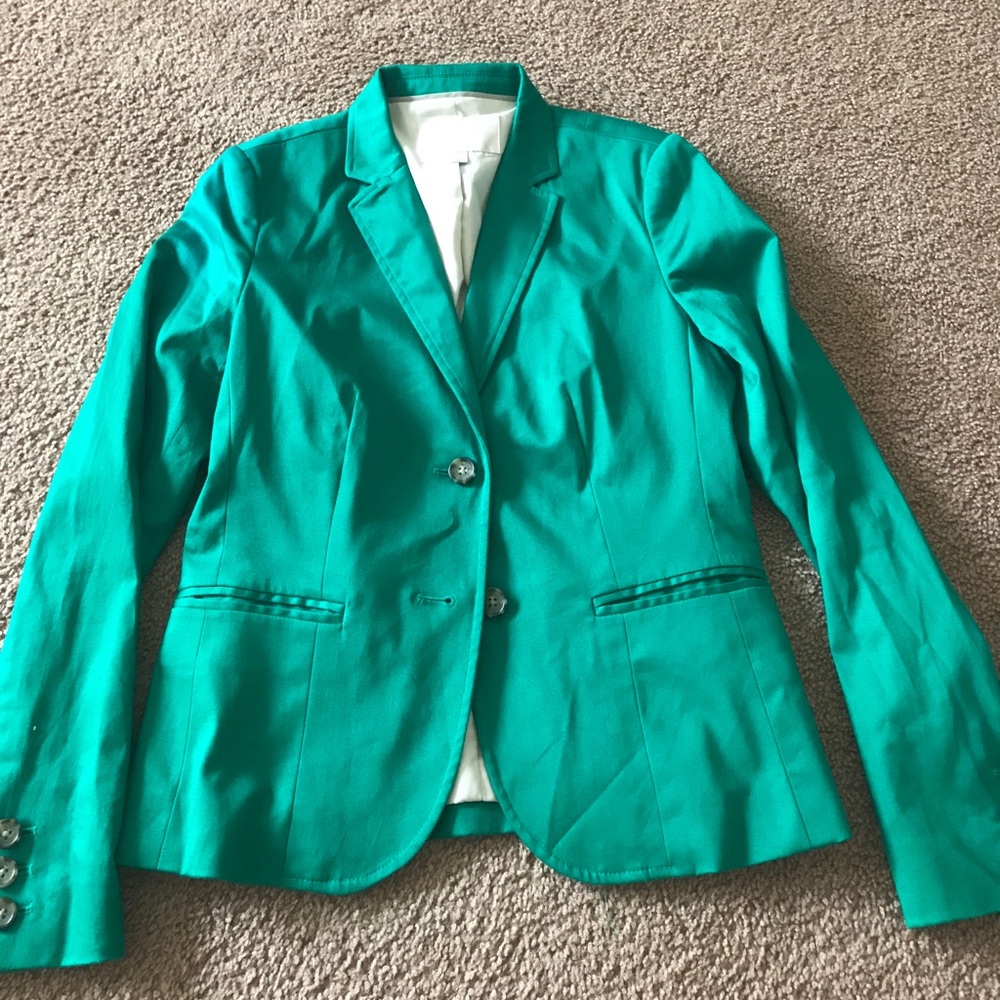 Green blazer