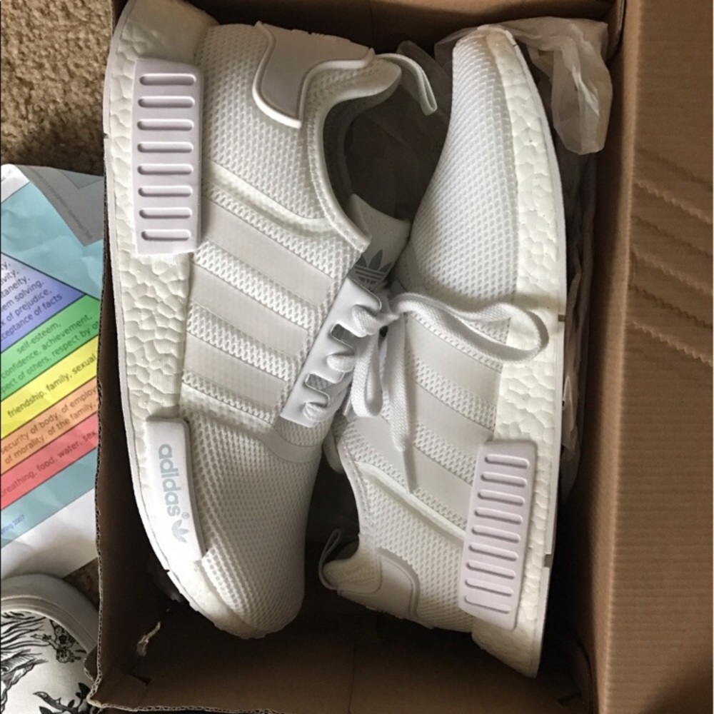 New Adidas NMD Triple white