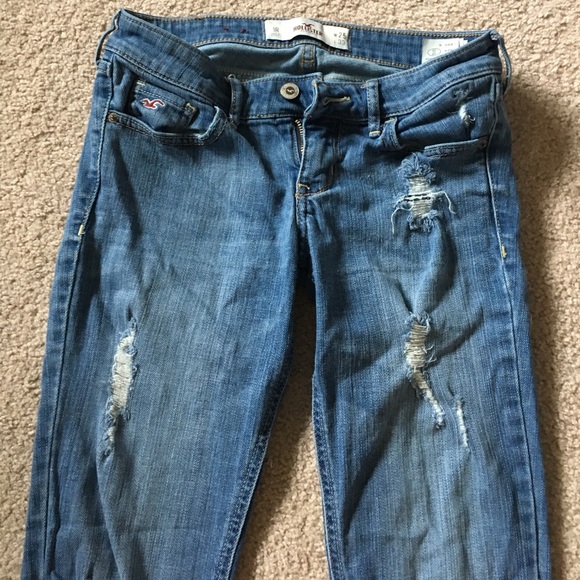 Hollister Straight Cut Jeans size 1 (25w) regular! - Picture 4 of 4