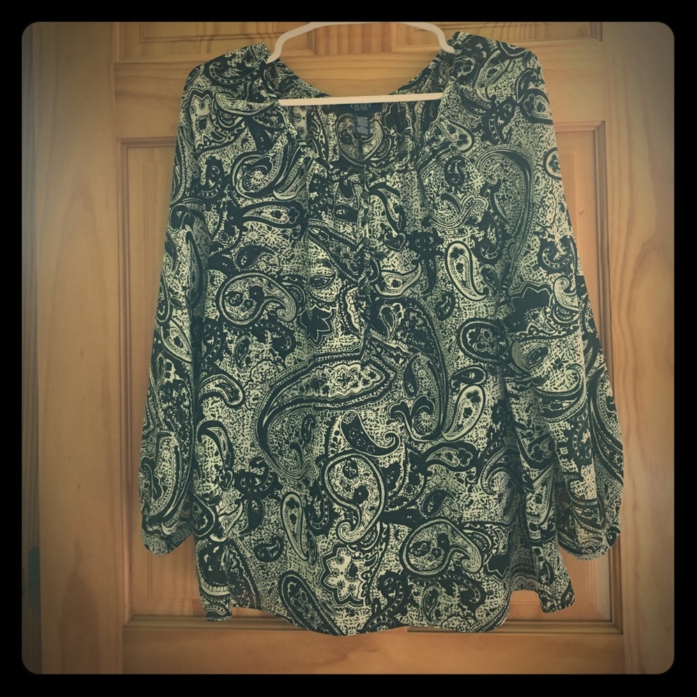 Boho chic blouse