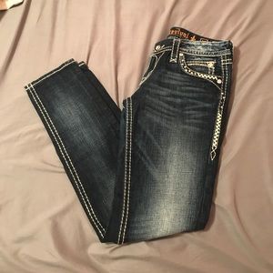 Rock Revival 28 R Skinny Jeans (Elaina)