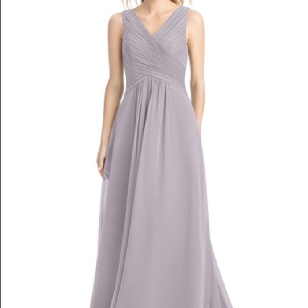 Azazie Flora Dusk Bridesmaids Dress Floor Length