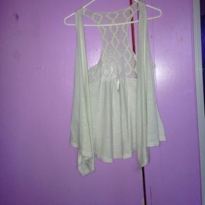 White Cardigan