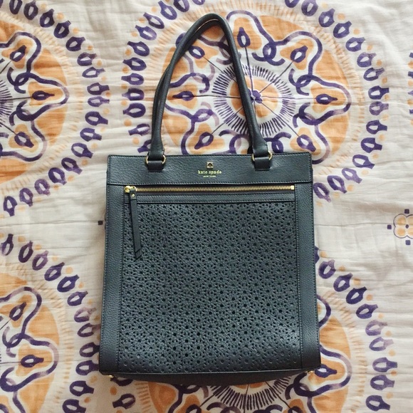 kate spade Handbags - Kate Spade Perri Lane Leather Tote Bag