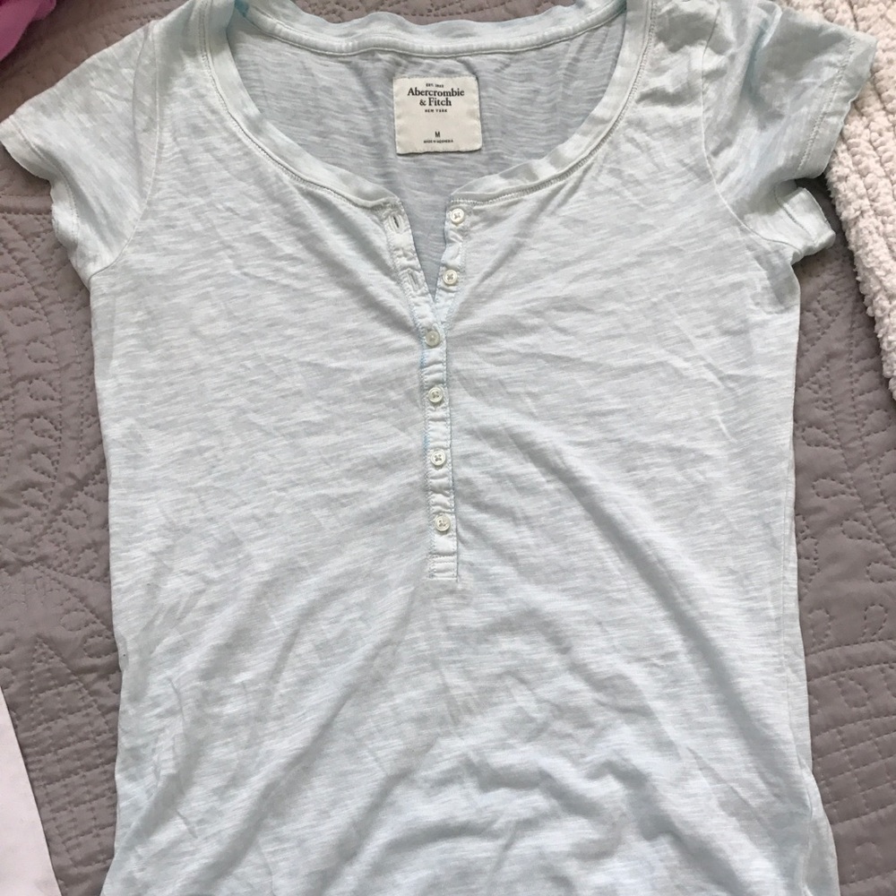 Abercrombie Henley tee, like new